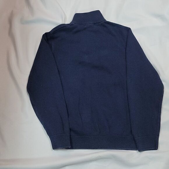 Men's Alan Flusser Soft Blue Sweater - Picture 5 of 10